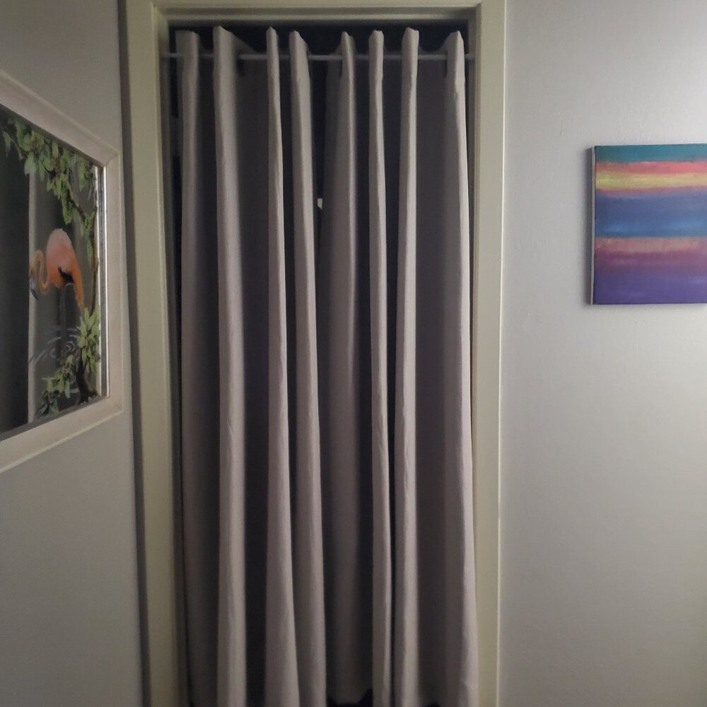 Curtains Pair 63" Natural